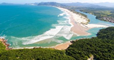 Balneabilidade no estado de Santa Catarina está em 72% Com reforço nas regras sanitárias Governo amplia capacidade dos hotéis. praia da guarda do embau