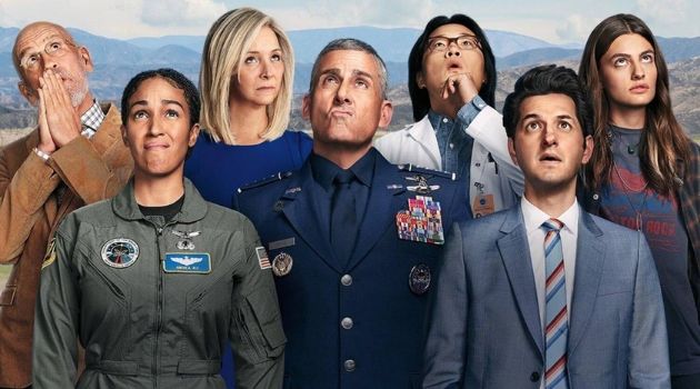 Space force, a nova série de comédia da Netflix.