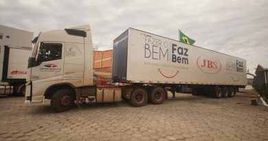 JBS doa cestas básicas, EPI's e álcool em gel para Florianópolis