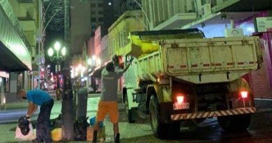Prefeitura contrata empresa privada para a coleta de lixo em Florianópolis.