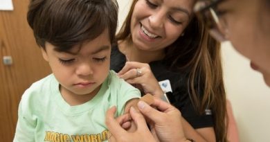 Pontos de vacinação contra poliomielite são ampliados em Florianópolis.