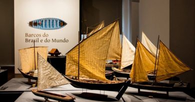 Exposição reúne mais de 200 modelos de embarcações no Paço Imperial
