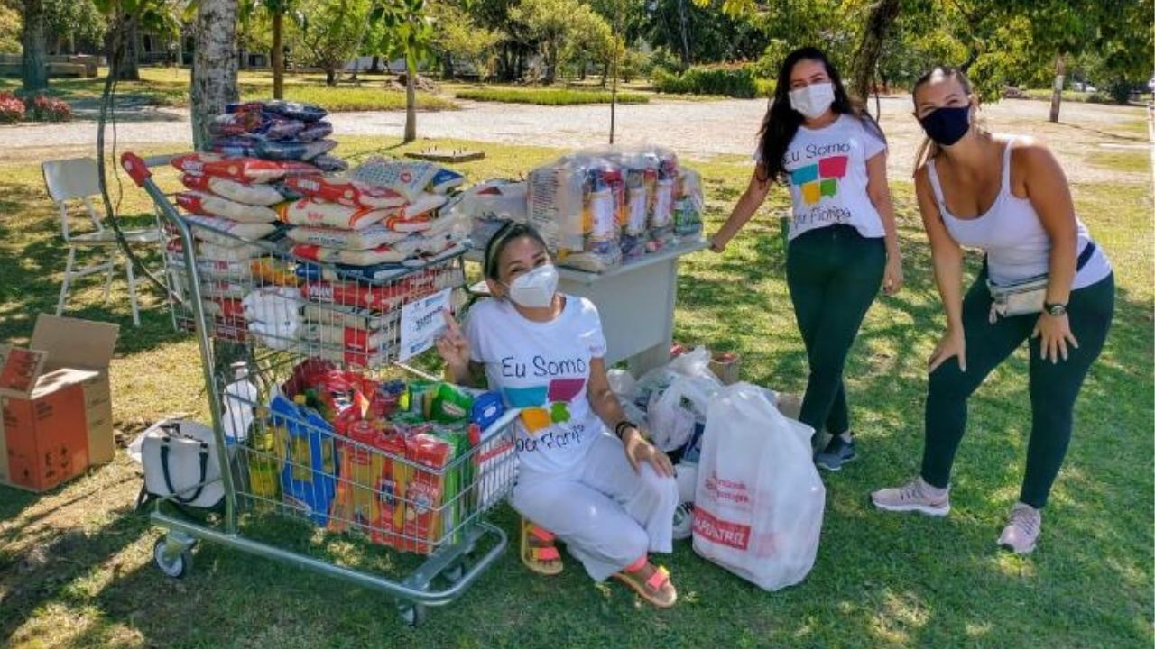Fundação Somar arrecada 8 toneladas de alimentos em Vacinação Solidária