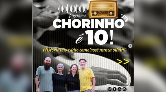 Projeto Chorinho é 10 resgata este gênero musical tipicamente brasileiro.