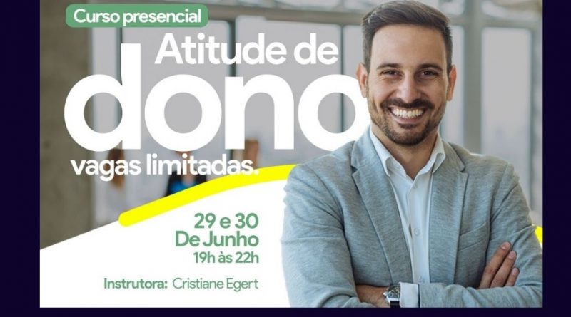 CDL de Florianópolis promove curso “Atitude de Dono” com Cristiane Egert
