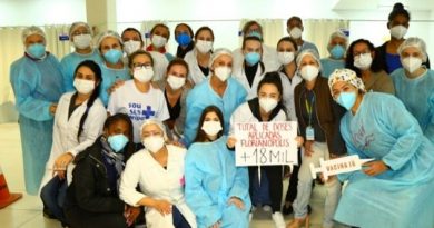 Florianópolis bate novo recorde e aplica mais de 18.5 mil vacinas contra o coronavírus