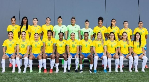 Seleção feminina de futebol inaugura participação do Brasil em Tóquio