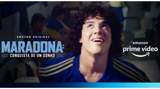 Serie sobre Maradona estreia em outubro no Amazon Prime Video.
