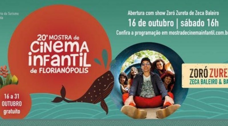 Mostra de Cinema Infantil de Florianópolis inicia neste sábado, (16).