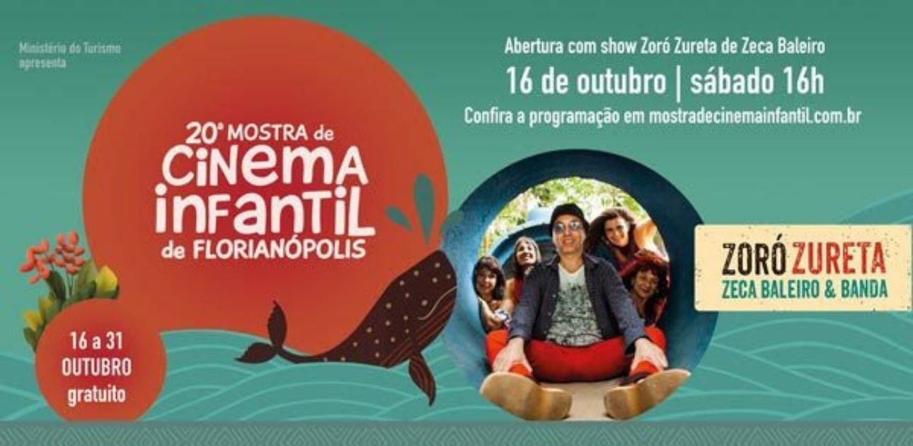 Mostra de Cinema Infantil de Florianópolis inicia neste sábado, (16).