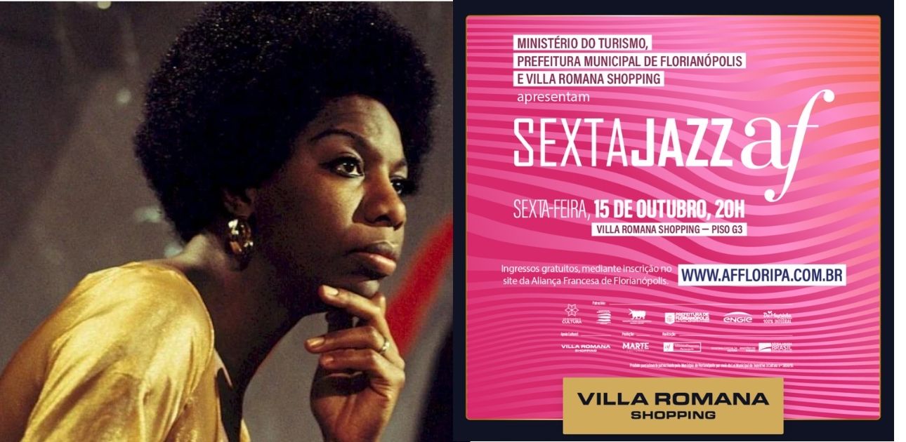 Sexta Jazz AF faz tributo a Nina Simone no Villa Romana shopping.