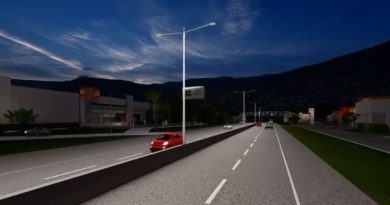Nova instalação de luminárias LED deixará a SC 401 mais segura