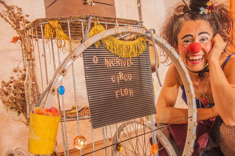 Espetáculo cômico-circense O Incrível Circo Flor será apresentado de graça em Florianópolis