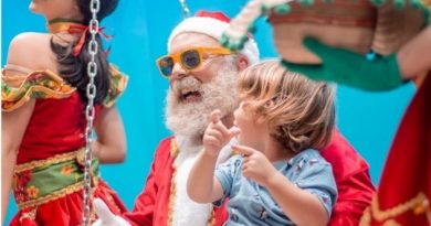 Visita do Papai Noel Surfista e atrações natalinas gratuitas em Florianópolis