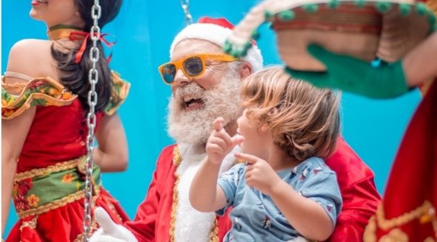 Visita do Papai Noel Surfista e atrações natalinas gratuitas em Florianópolis