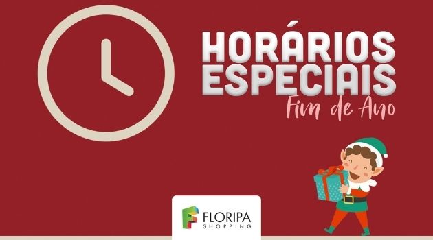 Floripa Shopping amplia o horário de atendimento neste fim de ano