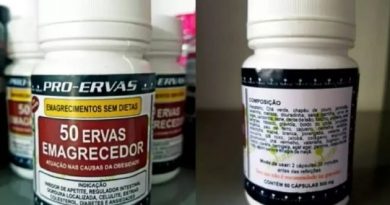 Anvisa alerta: produto 50 Ervas Emagrecedor é proibido no Brasil
