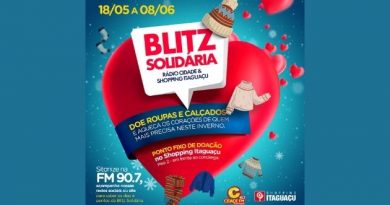 Blitz Solidária: Shopping Itaguaçu promove campanha do agasalho na Grande Florianópolis