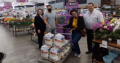 Pelo terceiro mês consecutivo, Bistek entrega 1,5 tonelada de alimentos a instituições beneficentes