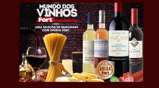 Festival Mundo dos Vinhos movimenta a loja Fort Kobrasol neste sábado (11), em São José