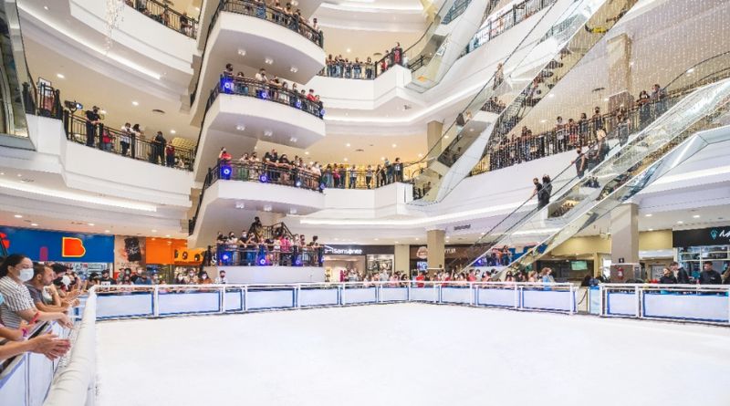 Villa Romana Shopping inaugura pista de patinação no gelo nesta sexta-feira (6)