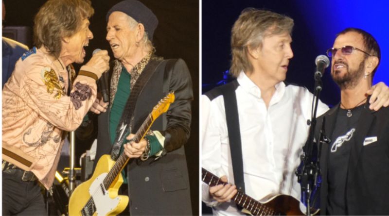 Novo álbum dos Rolling Stones deve ter participação de Paul McCartney e Ringo Starr