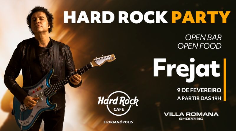 Hard Rock Cafe Florianópolis recebe show do Frejat na próxima quinta, (9)