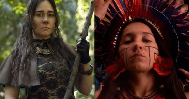 Alessandra Negrini dá voz à causa indígena no lançamento de Cidade Invisível.
