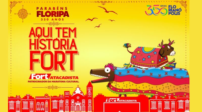 Fort Atacadista patrocina a 9ª Maratona Cultural de Florianópolis, que inicia nesta quinta (23)