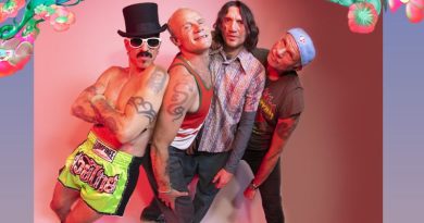 Red Hot Chilli Peppers anuncia shows no Brasil.