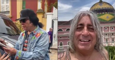 Kiss e Scorpions chegam a Manaus para inicio da turnê pelo Brasil.