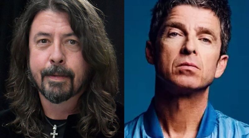 Foo Fighters e Noel Gallagher entram no top das paradas britânicas.
