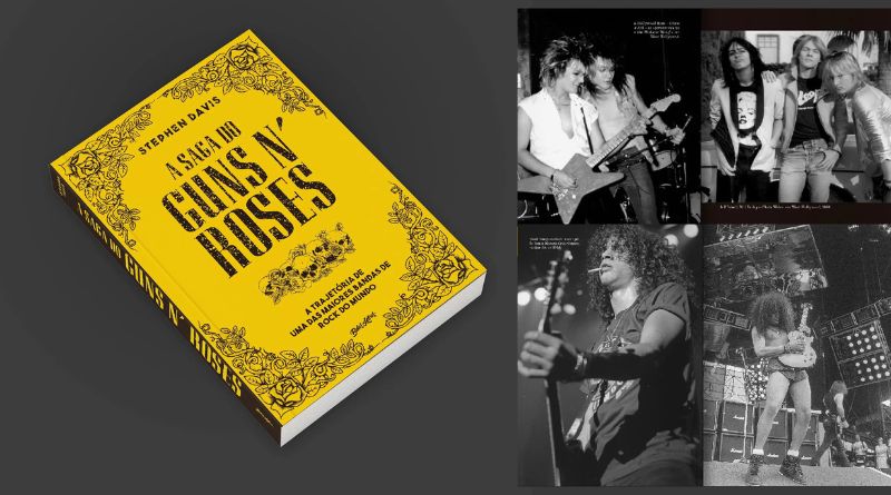 A vida Intensa do Guns N' Roses é desvendada em novo livro.