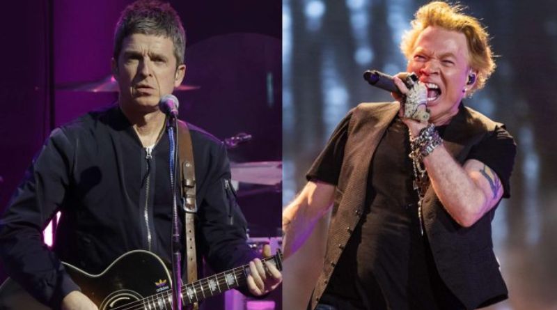 Noel Gallagher critica escolha do Guns N´ Roses como atração no Glastonbury