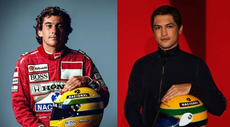 Netflix divulga foto oficial do elenco da série sobre Ayrton Senna.