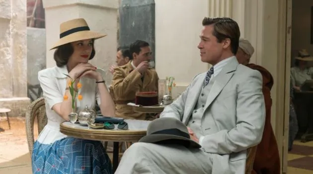"Aliados" traz Brad Pitt em uma missão de espionagem e romance.