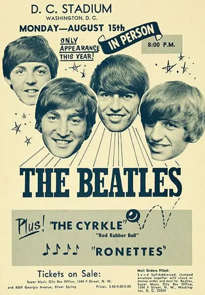 Os Beatles e as Ronettes: conheça a história deste encontro.