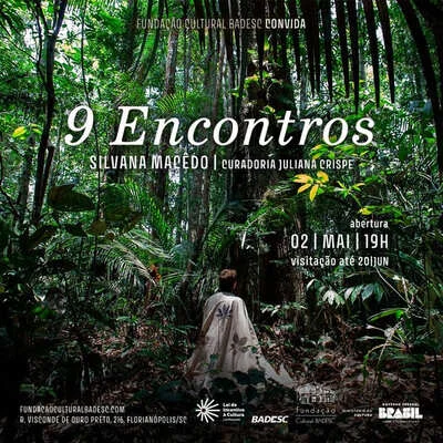 Exposição em Florianópolis apresenta encontros com nove árvores amazônicas.
