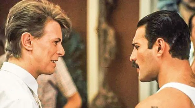 "Under Pressure": a parceira tensa entre o Queen e David Bowie.