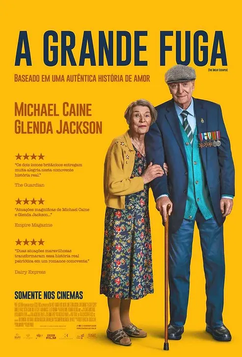 "A Grande Fuga" traz Michael Caine interpretando um veterano de guerra.