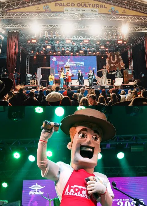 Fort Atacadista é o patrocinador oficial da Festa do Pinhão 2024 em Lages e divulga ativações