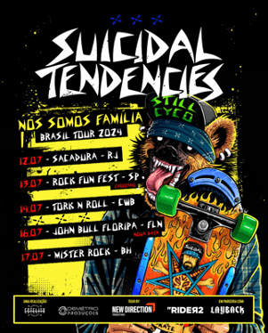Suicidal Tendencies Lança Novo Single e Inicia Turnê no Brasil