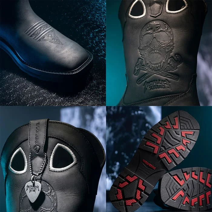 Wolverine e Metallica Scholars lançam coleção botas rancher.