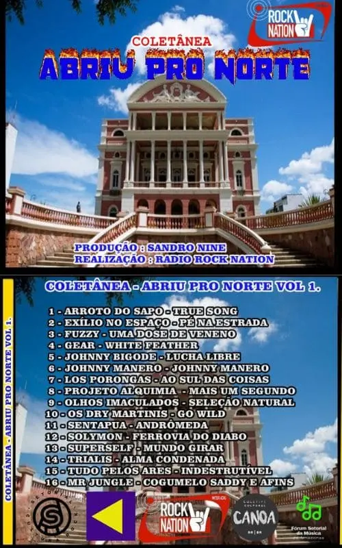 Rádio Rock Nation lança coletânea de rock independente da Região Norte