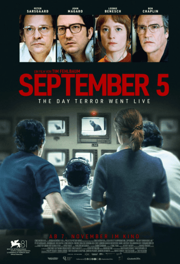 "Setembro 5": o drama dos jogos de Munique chega às telas