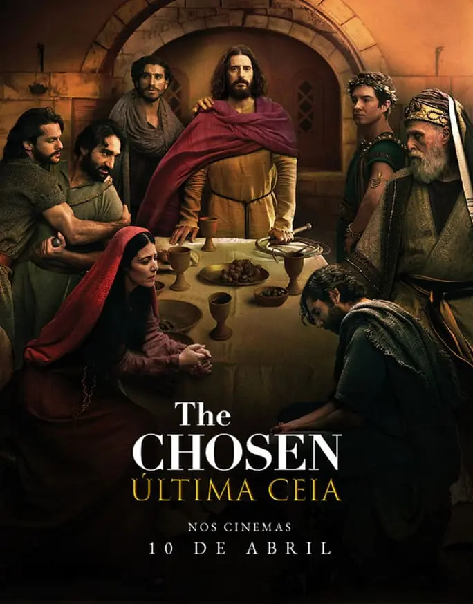 “The Chosen: Última Ceia” estreia nos cinemas em abril de 2025