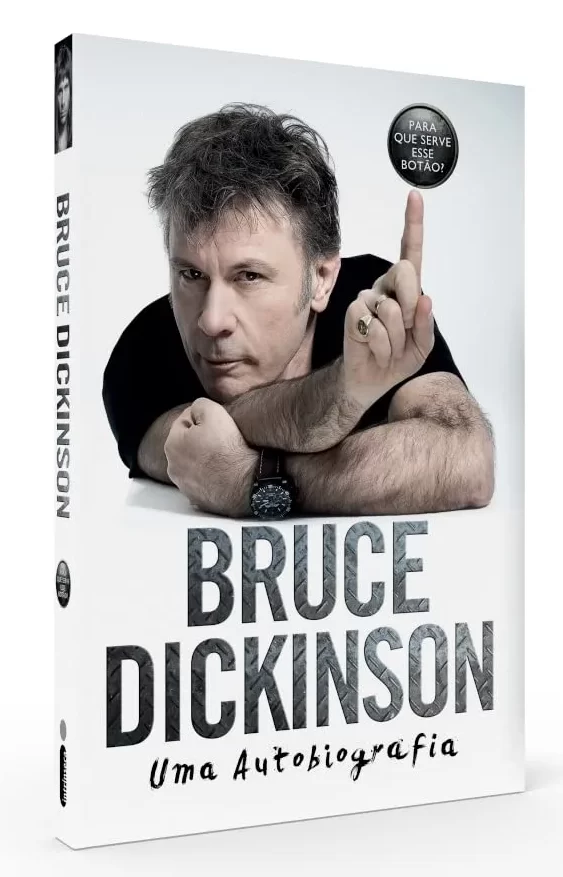 Bruce Dickinson desvenda sua trajetória épica em autobiografia