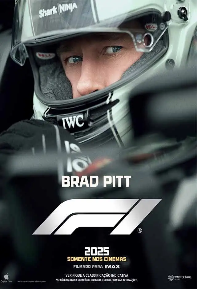 "F1" com Brad Pitt ganha pré-estreia especial no Brasil.