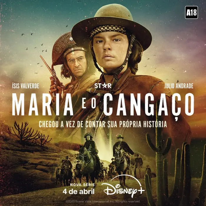 Disney+ revela pôster e trailer emocionante de Maria e o Cangaço