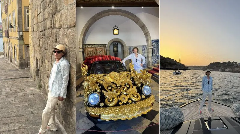 Mick Jagger aproveita dias de descanso em Portugal